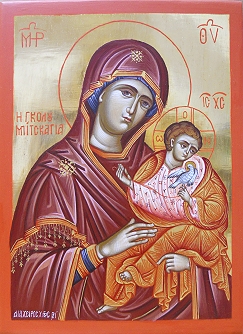 Golubitskaya, russische Ikone der Mutter Gottes