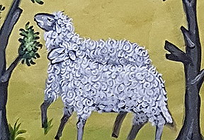 oberste Reihe Schafe Nr. 2 und 3