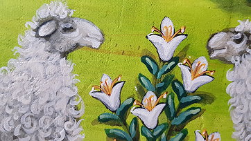 Ikone Detail Blumen (1)