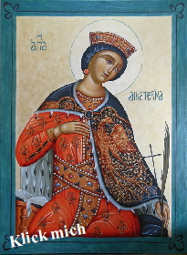 Heilige Katherina Ikone