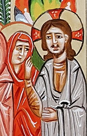 Maria Magdalena und Christus
